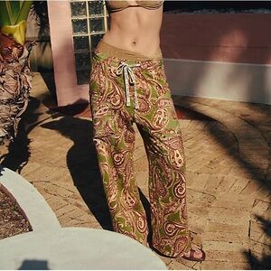 Free people We The Free Jet Set Knit Pull-On printed Pants